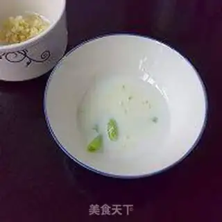 Make Milk mustard orchids step 2