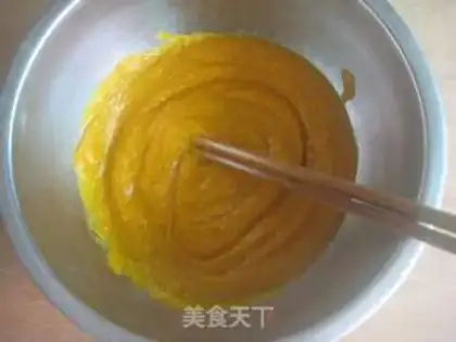 Make Pumpkin chestnuts step 1