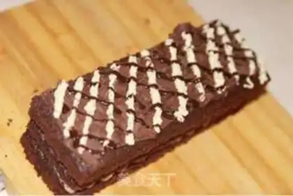 Make Chocolate diamonds step 14