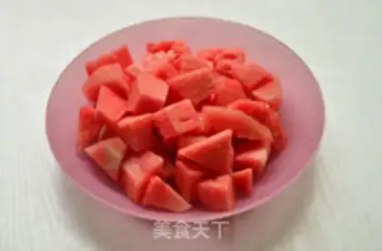 Make Watermelon smoothie step 1