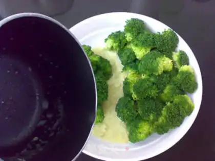 Make Milk mustard orchids step 5