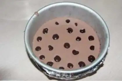 Make Black forest cheesecake step 10