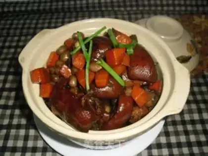 Make Peanut stew pig hoof step 9