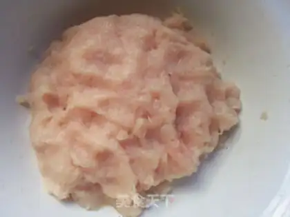 Make Chicken balls step 1