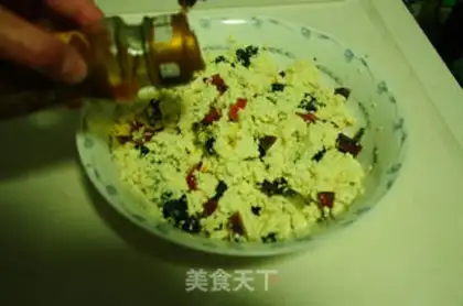 Make Pine omelet tofu step 2