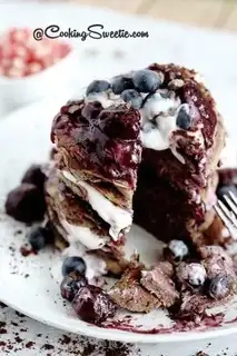 Make Cherry blueberry chocolate step 5