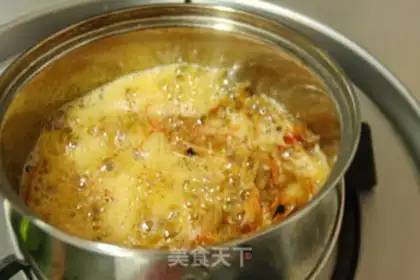 Make Homemade shrimp oil step 4