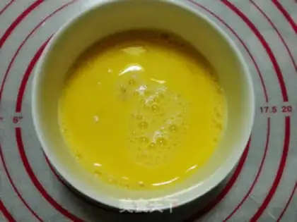 Make Egg sausage powder step 3