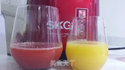 Make Tomato sweet orange juice step 4