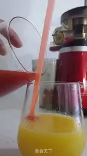 Make Tomato sweet orange juice step 5