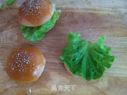 Make Egg salad burger step 9