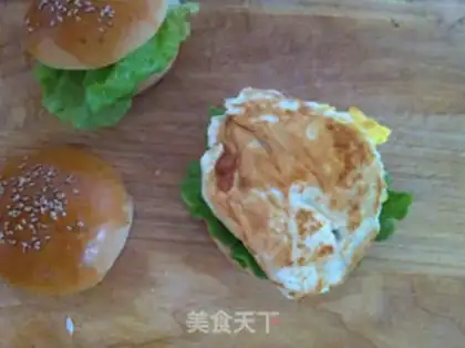 Make Egg salad burger step 10
