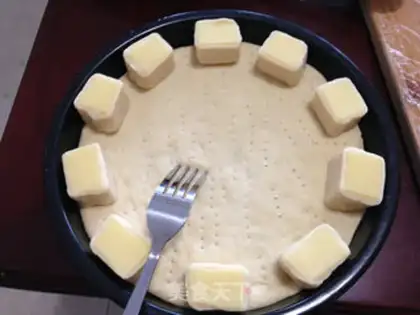 Make Cheese bacon mushroom pizza step 13