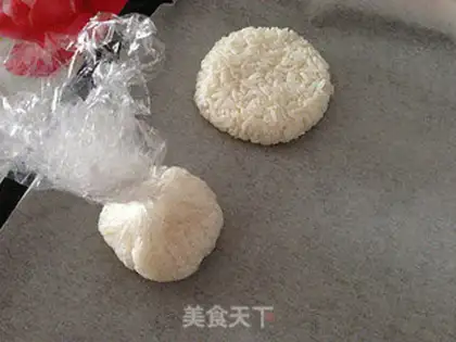 Make Three-swiss rice pizzeria step 3