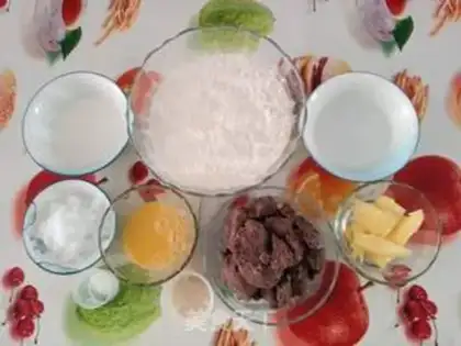 Make Cream bean bread step 0