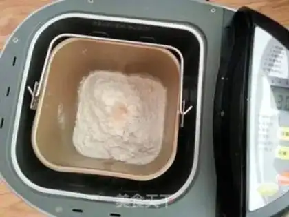 Make Cream bean bread step 1