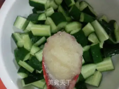 Make Cold cucumber step 3