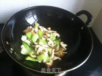 Make Flaming mushrooms step 2