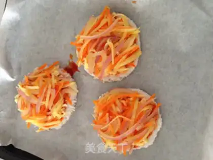 Make Three-swiss rice pizzeria step 6