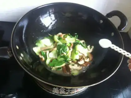 Make Flaming mushrooms step 3