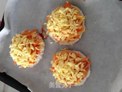 Make Three-swiss rice pizzeria step 7