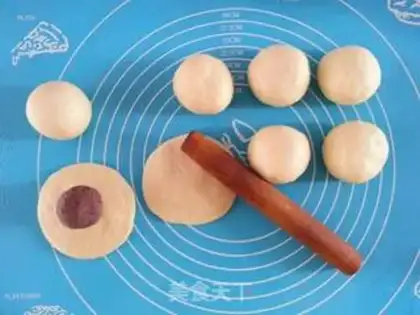 Make Cream bean bread step 5