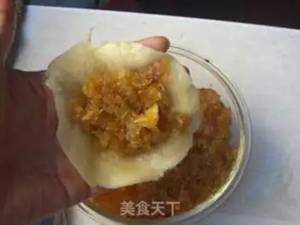 Make Fruit-meat mooncake step 13