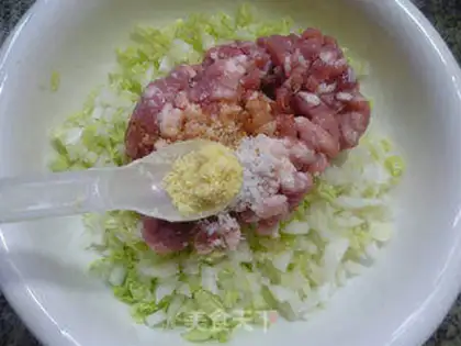 Make Pork dumplings step 6