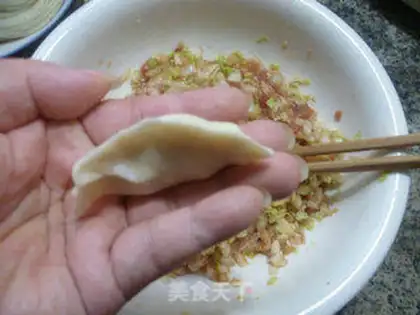 Make Pork dumplings step 10