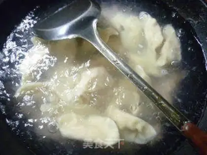 Make Pork dumplings step 12