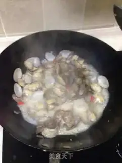 Make Quickie clams step 3