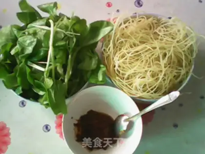 Make Korean noodles step 0