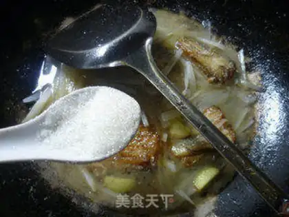 Make Carrot ribbon fish step 7