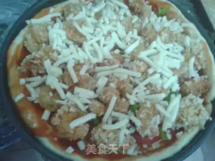 Make Shrimp pizza step 7