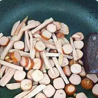 Make Homemade square pizza step 14