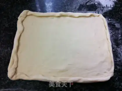 Make Homemade square pizza step 19