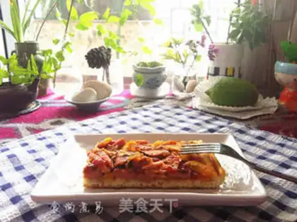 Make Homemade square pizza step 26