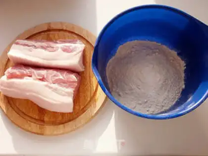 Make Powder pasta step 0