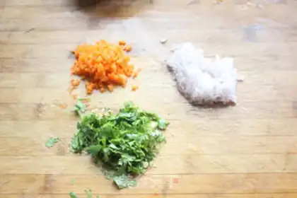 Make Shrimp cake step 2