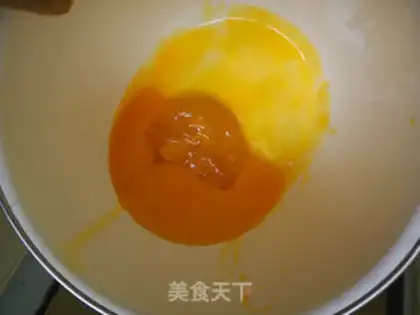 Make Orange kale cake step 2