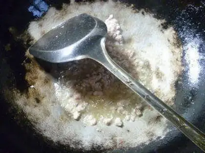 Make Snow gravy radish step 4