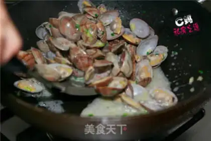 Make Old juice clams step 2