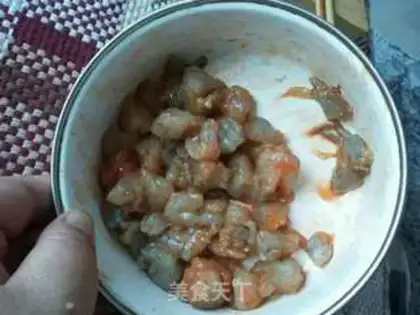 Make Pork shrimp step 2