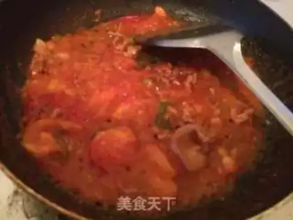 Make Tomato sauce noodles step 6