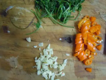 Make Hot snails step 1