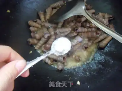 Make Hot snails step 8