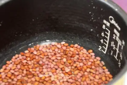 Make Homemade bean step 3