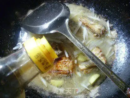 Make Carrot ribbon fish step 6