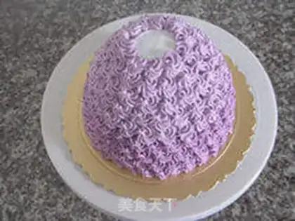 Make Barclay cream cake step 17