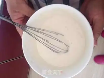 Make Pancake fruit step 2